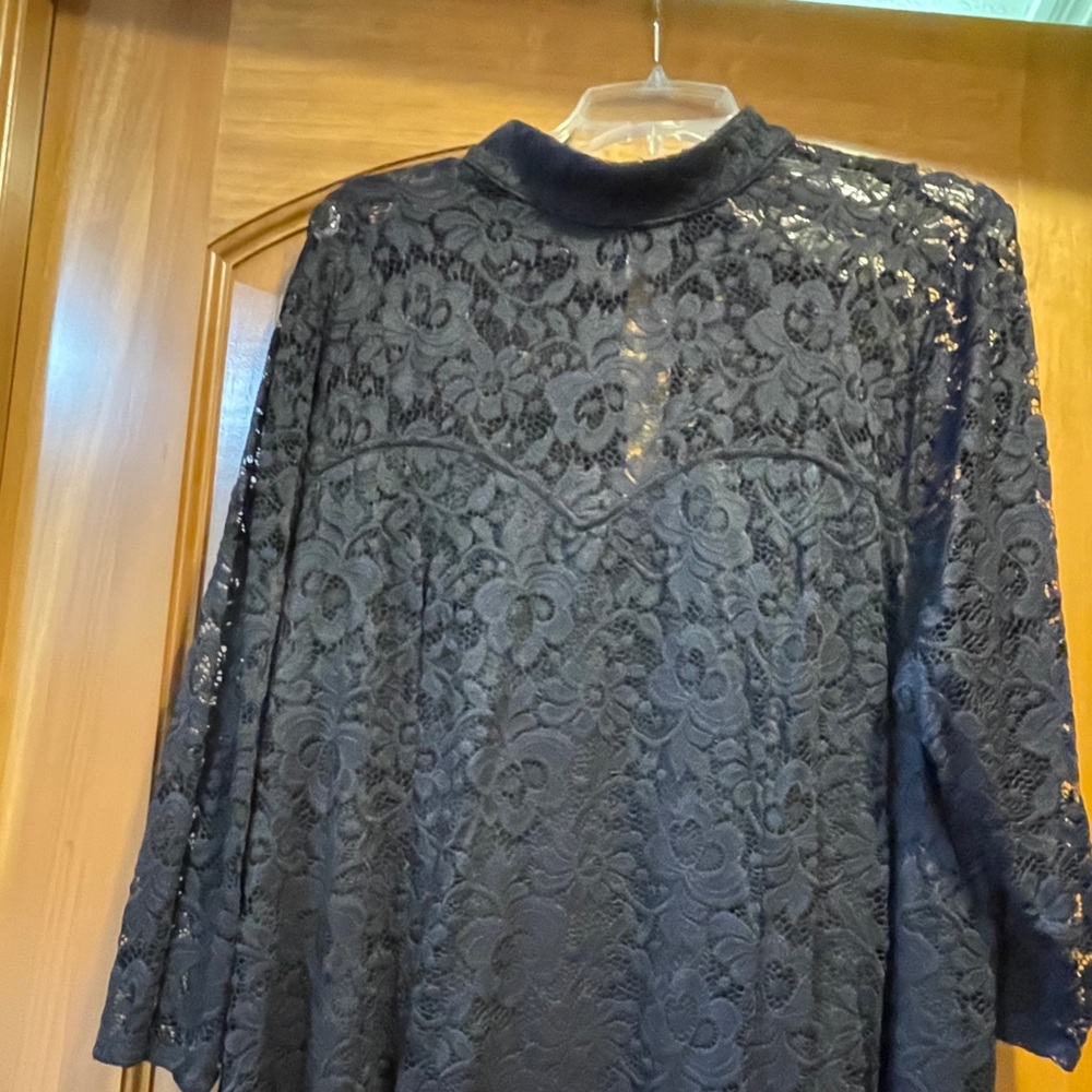 Black Torrid Lace Dress